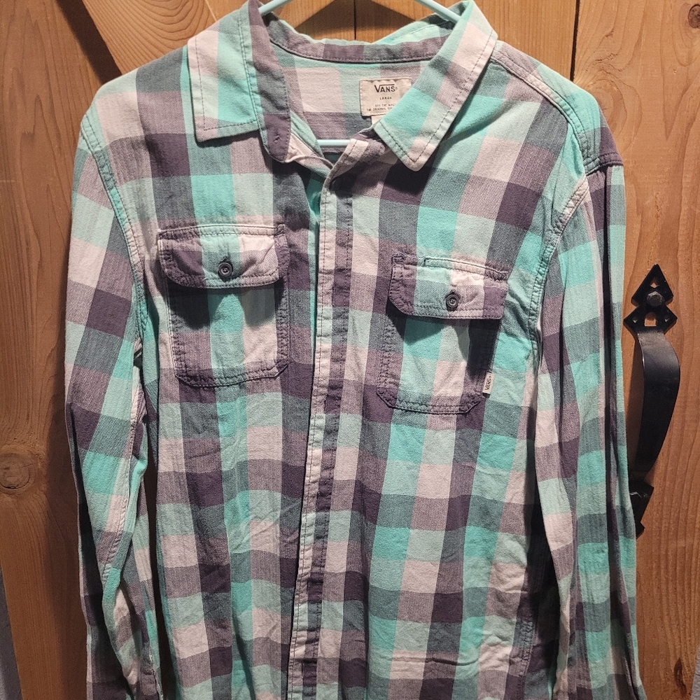 Vans Plaid Top
